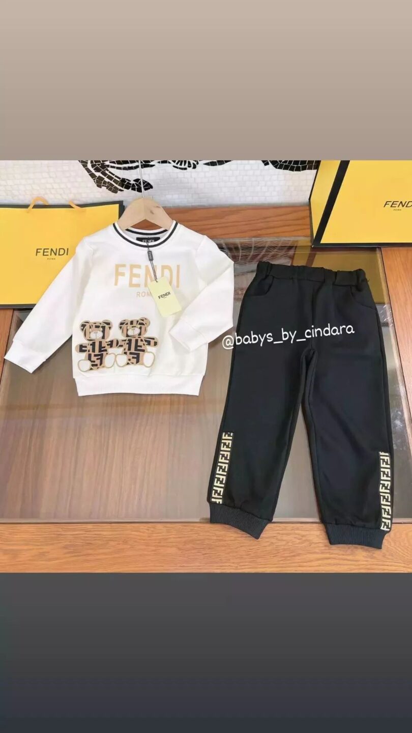 Fendi short set best sale